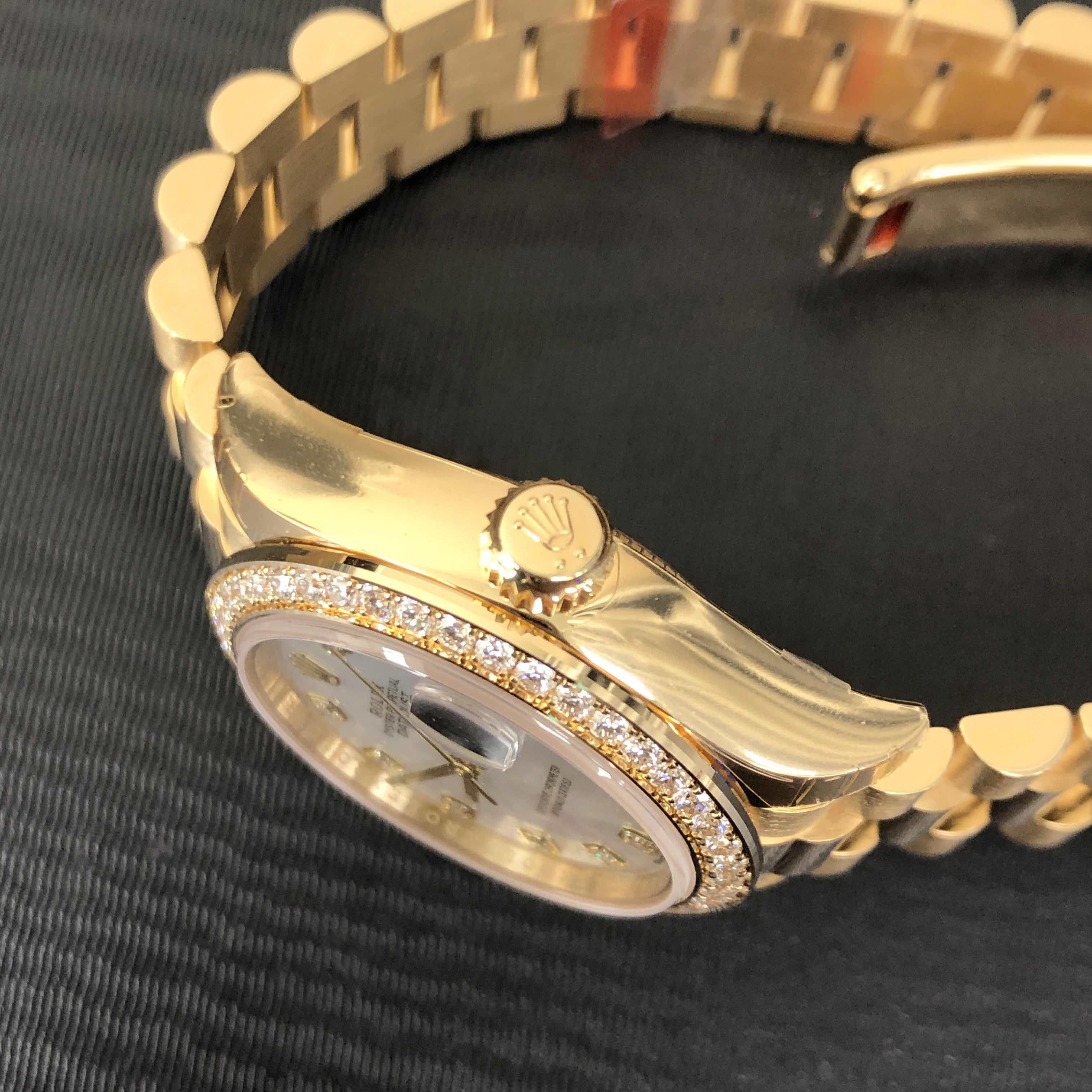 Rolex 279138RBR-0015 LADY DATEJUST Automatic 18kt Gold & Diamond