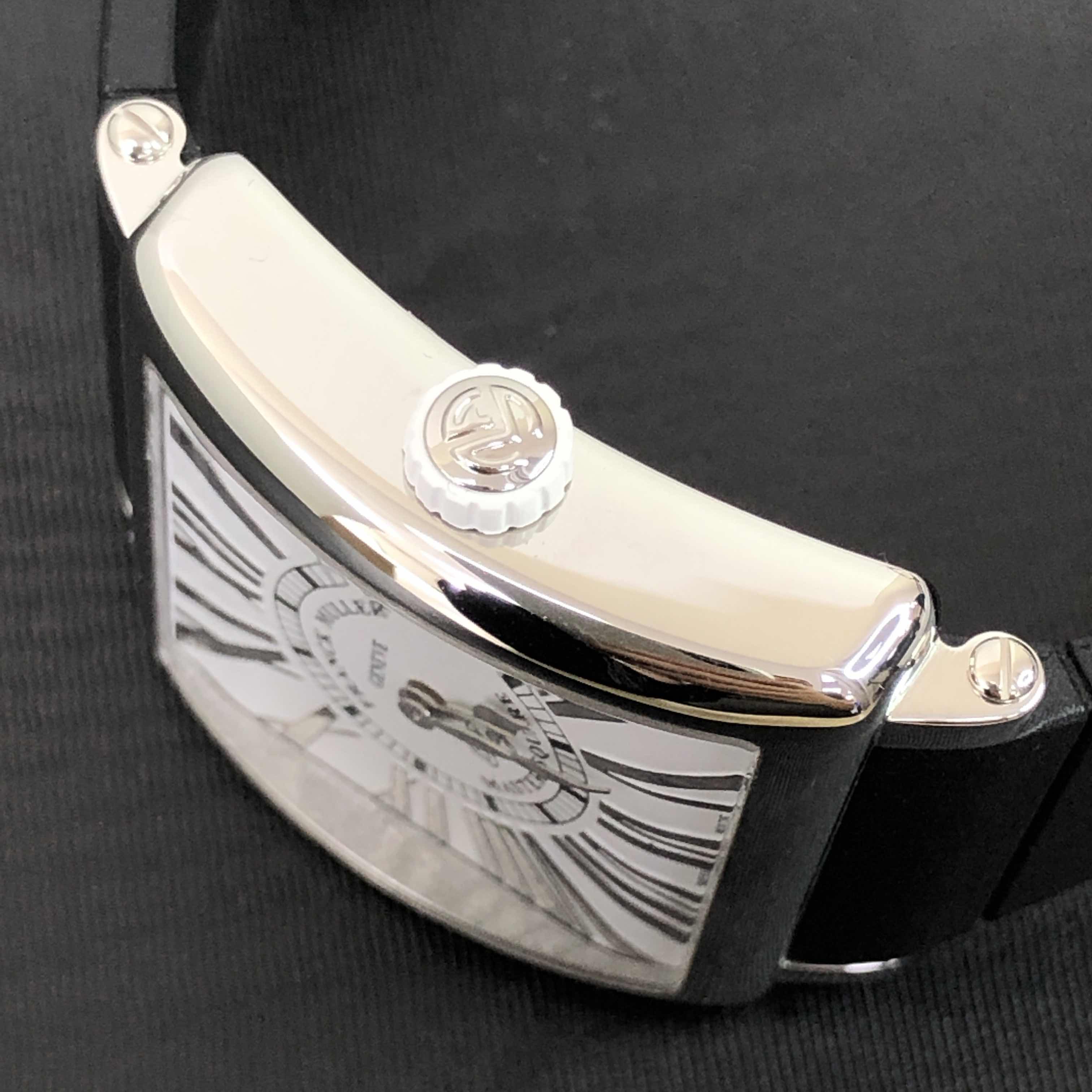 Franck Muller 6002 M QZ REL R PLY (AC)-WT MASTER SQUARE Quartz Stainless Steel