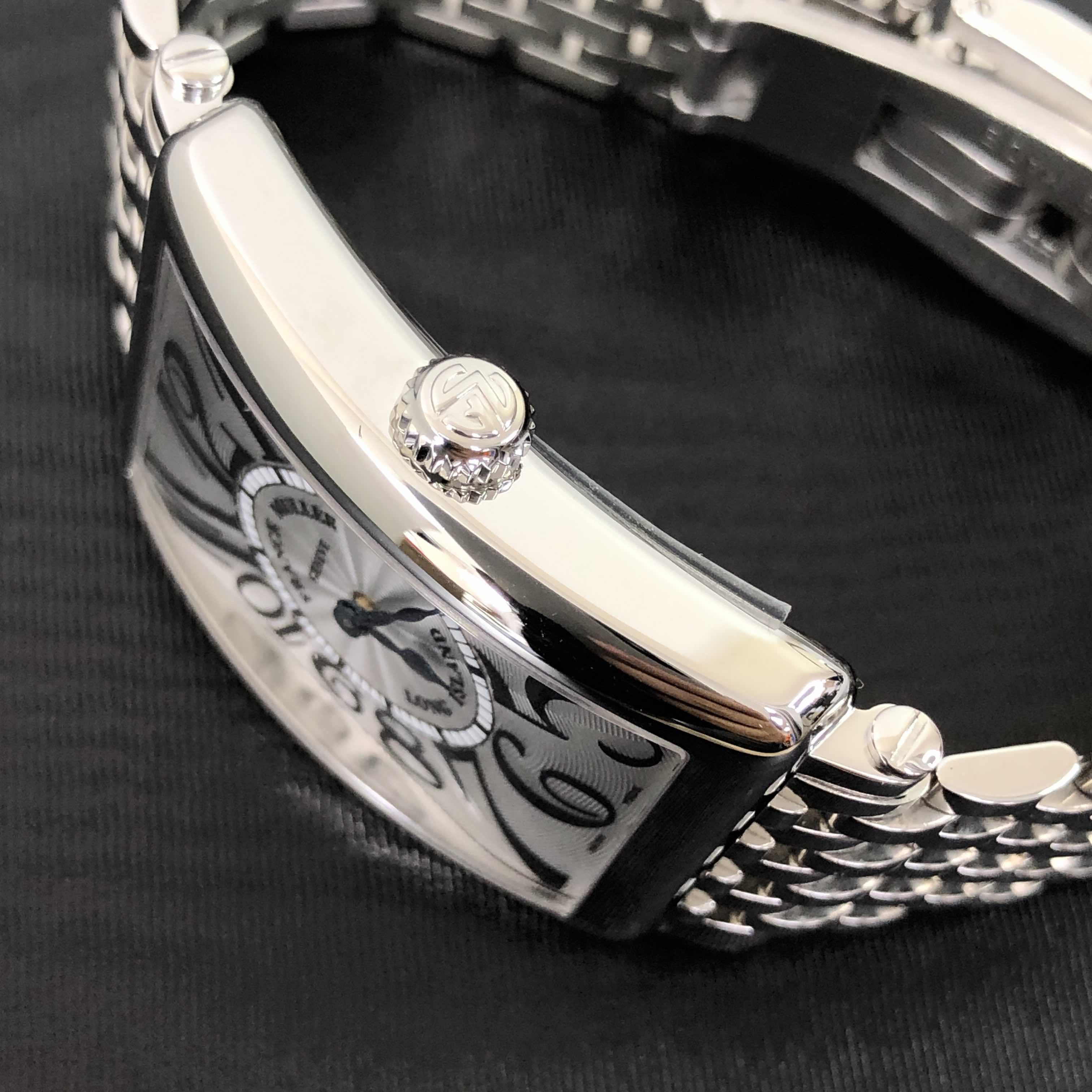 Franck Muller 952 QZ O (AC) LONG ISLAND Quartz Stainless Steel