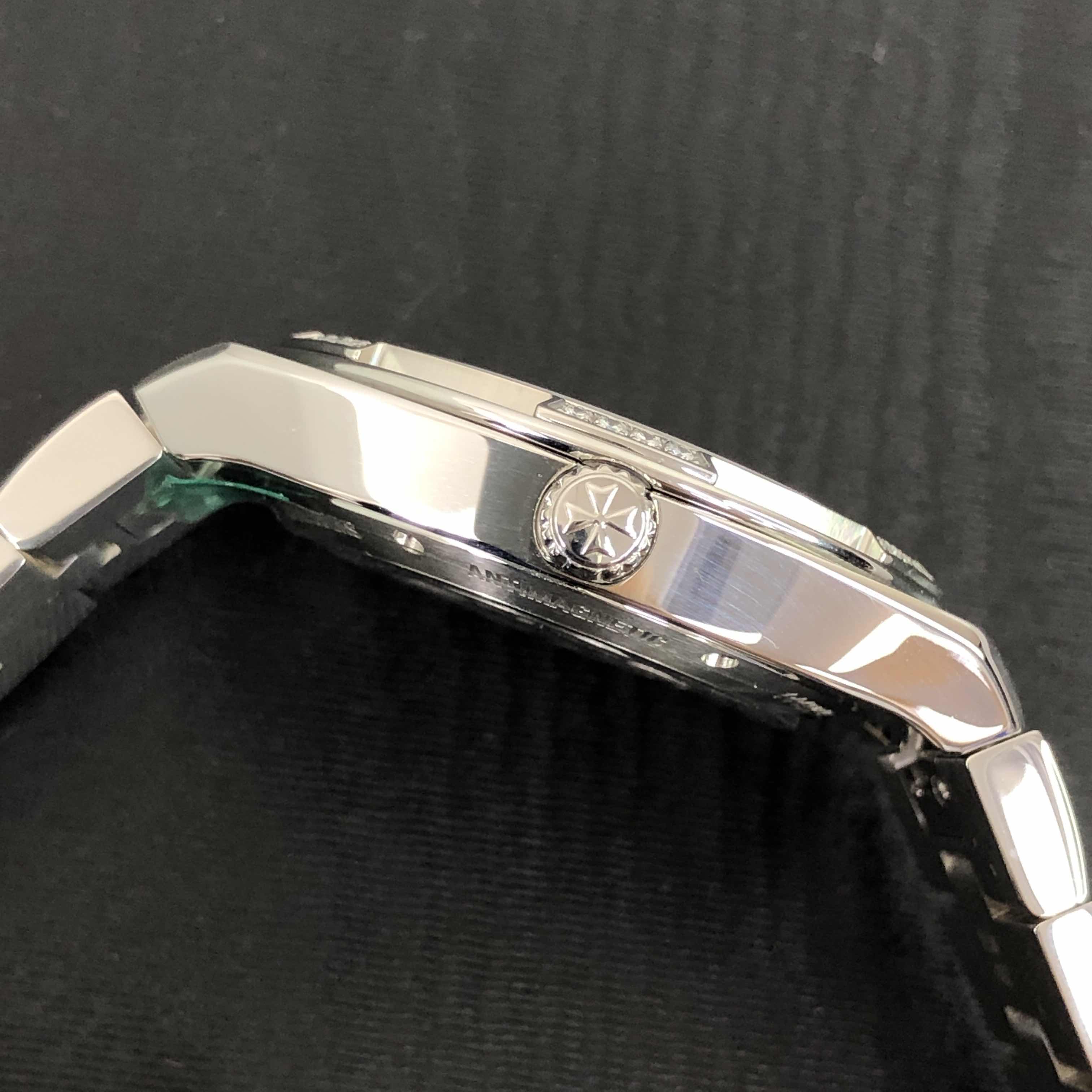 Vacheron Constantin 1205V/100A-B591 OVERSEAS Quartz Stainless Steel & Diamonds