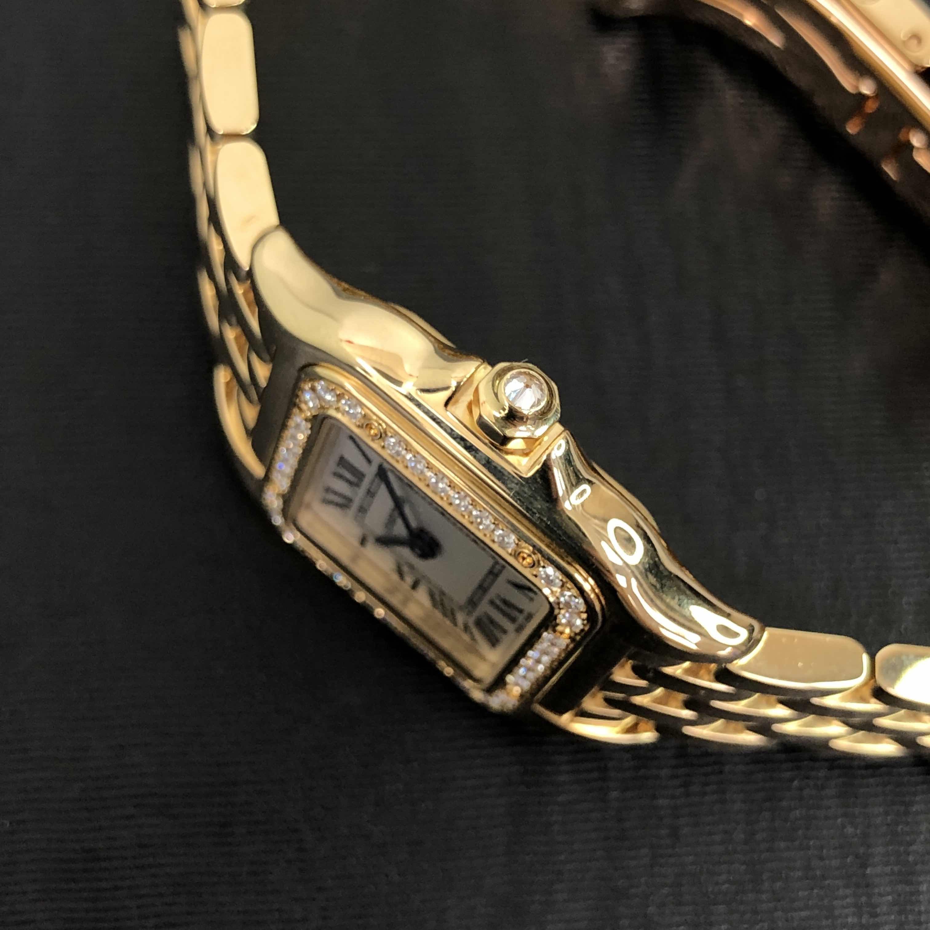 Cartier WJPN0015 PANTHeRE DE CARTIER Quartz 18kt Gold & Diamond
