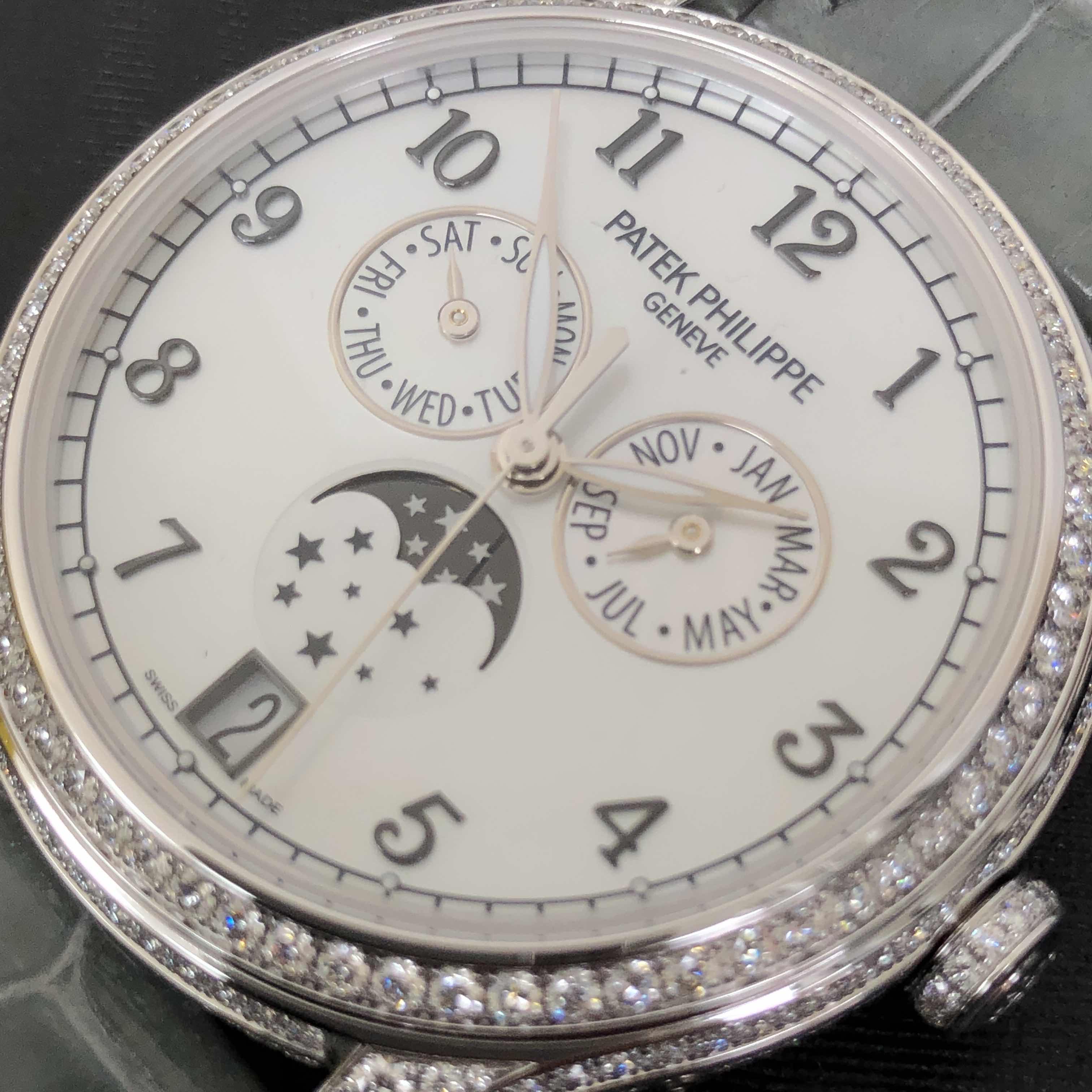 Patek Philippe 4948G-010 GRAND COMPLICATIONS Automatic 18kt White Gold & Diamond