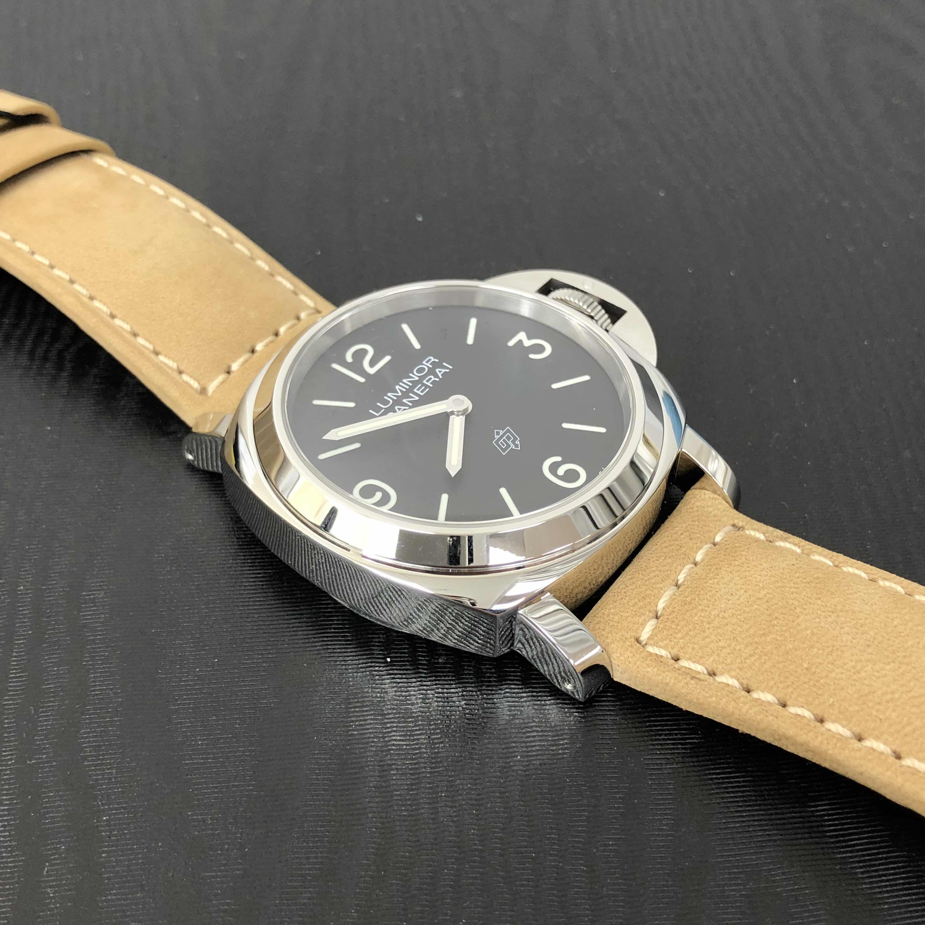 Panerai PAM01086 LUMINOR LOGO Manual Wind Stainless Steel