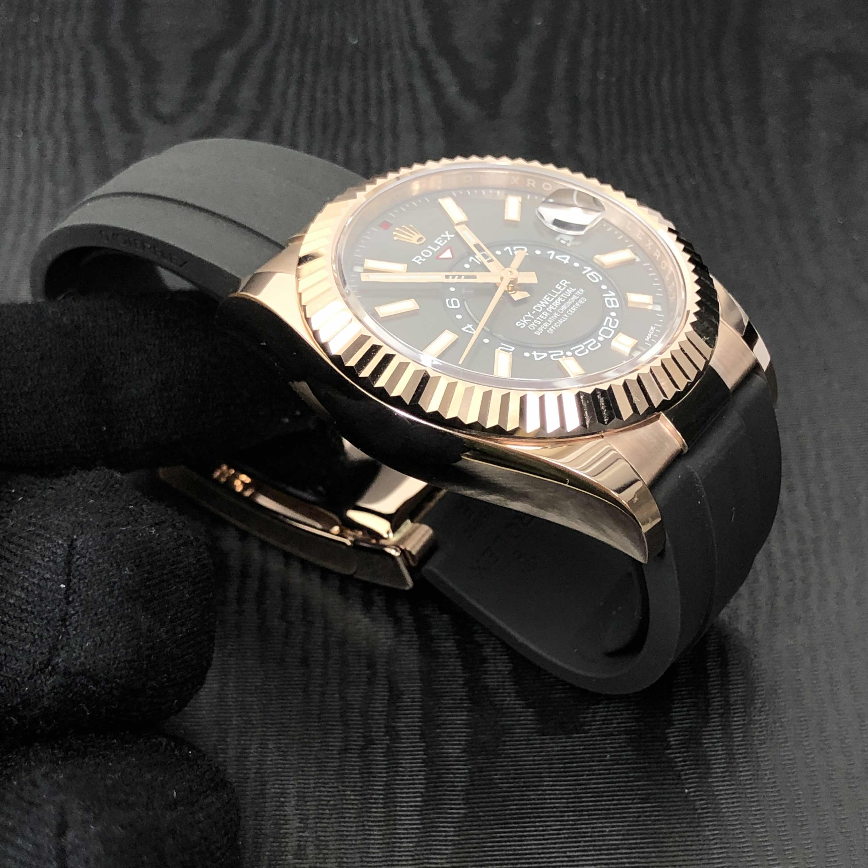 Rolex 326235-0006 SKY-DWELLER Automatic 18kt Rose Gold