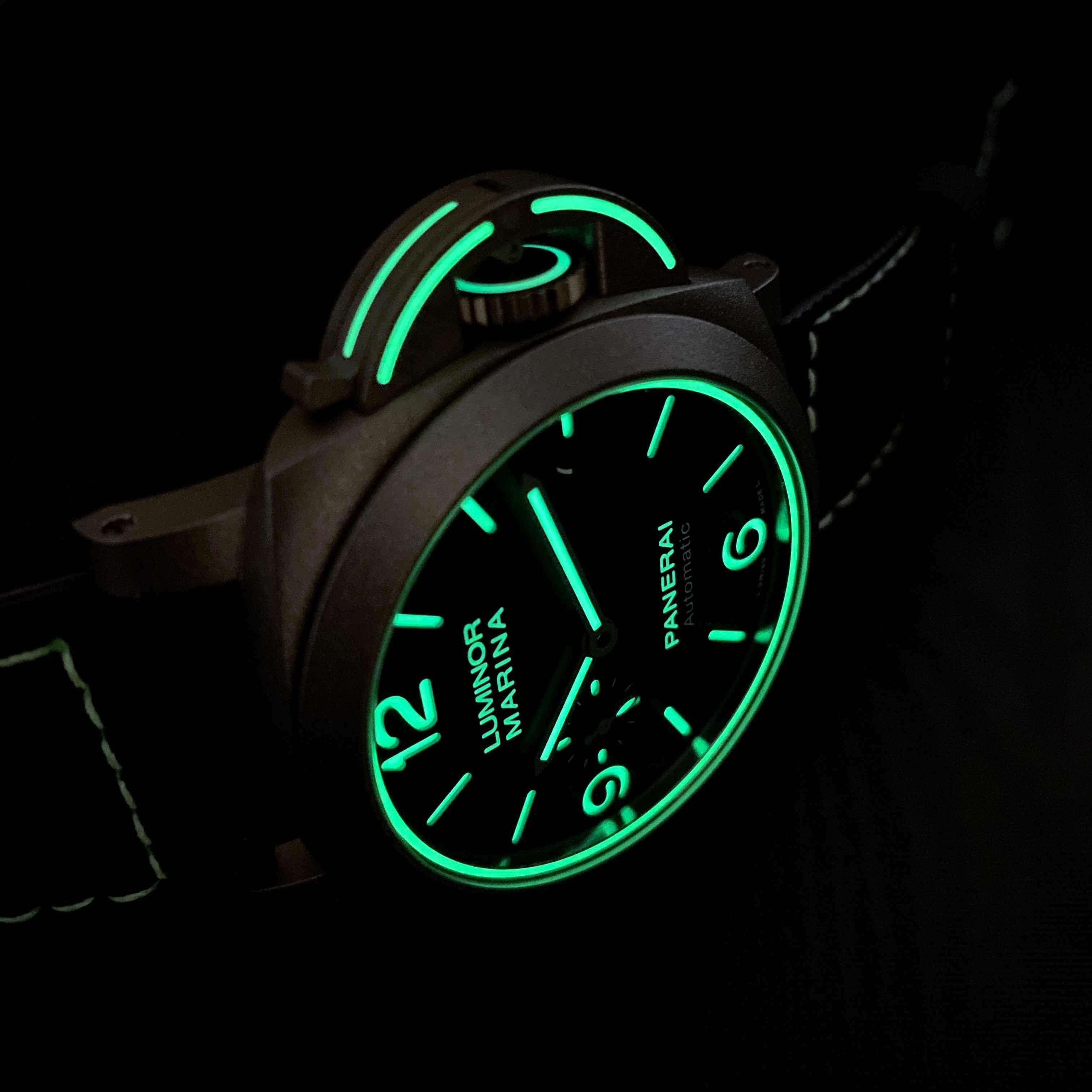 Panerai PAM01117 LUMINOR MARINA Automatic Titanium