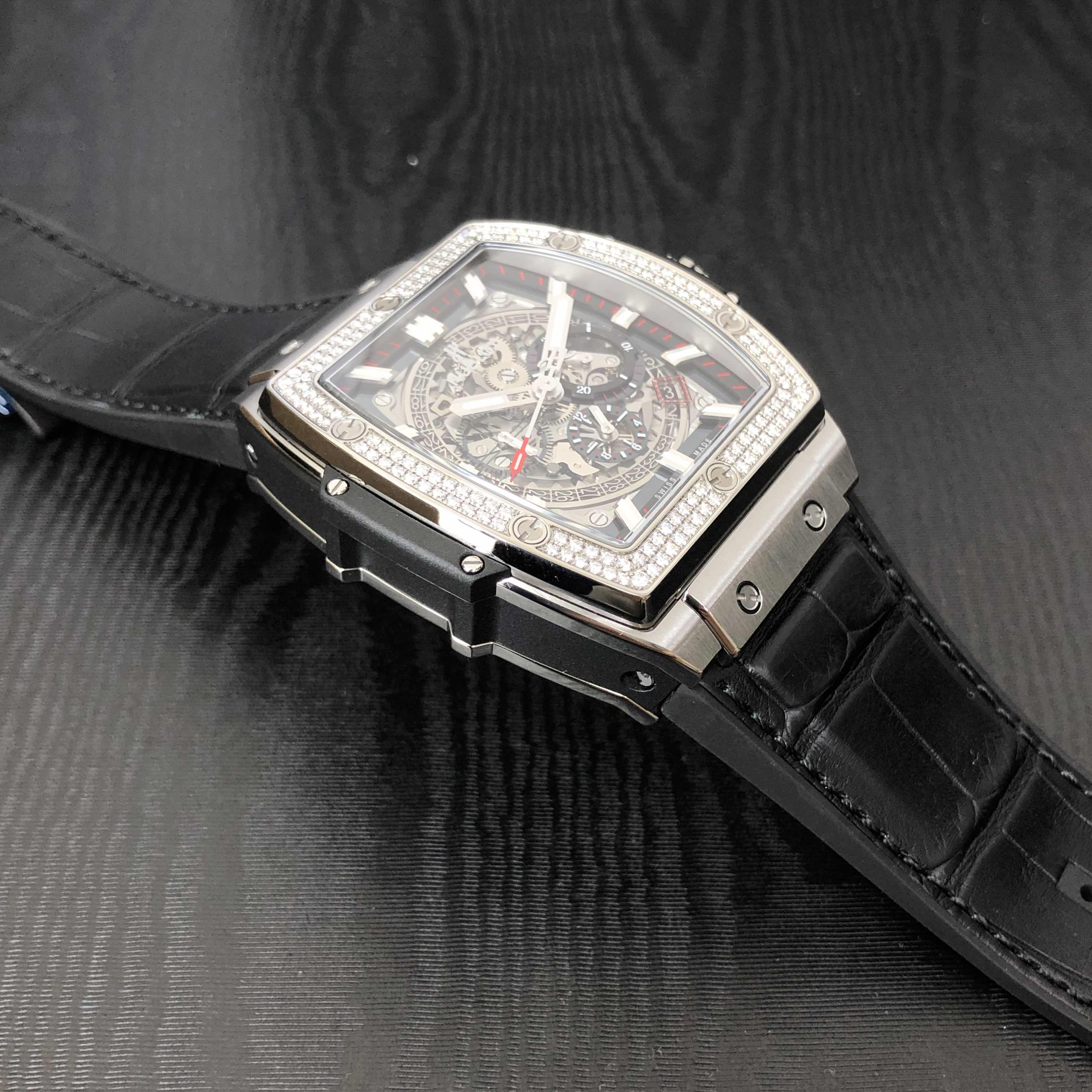 Hublot 601.NX.0173.LR.1104 BIG BANG Automatic Titanium & Diamond