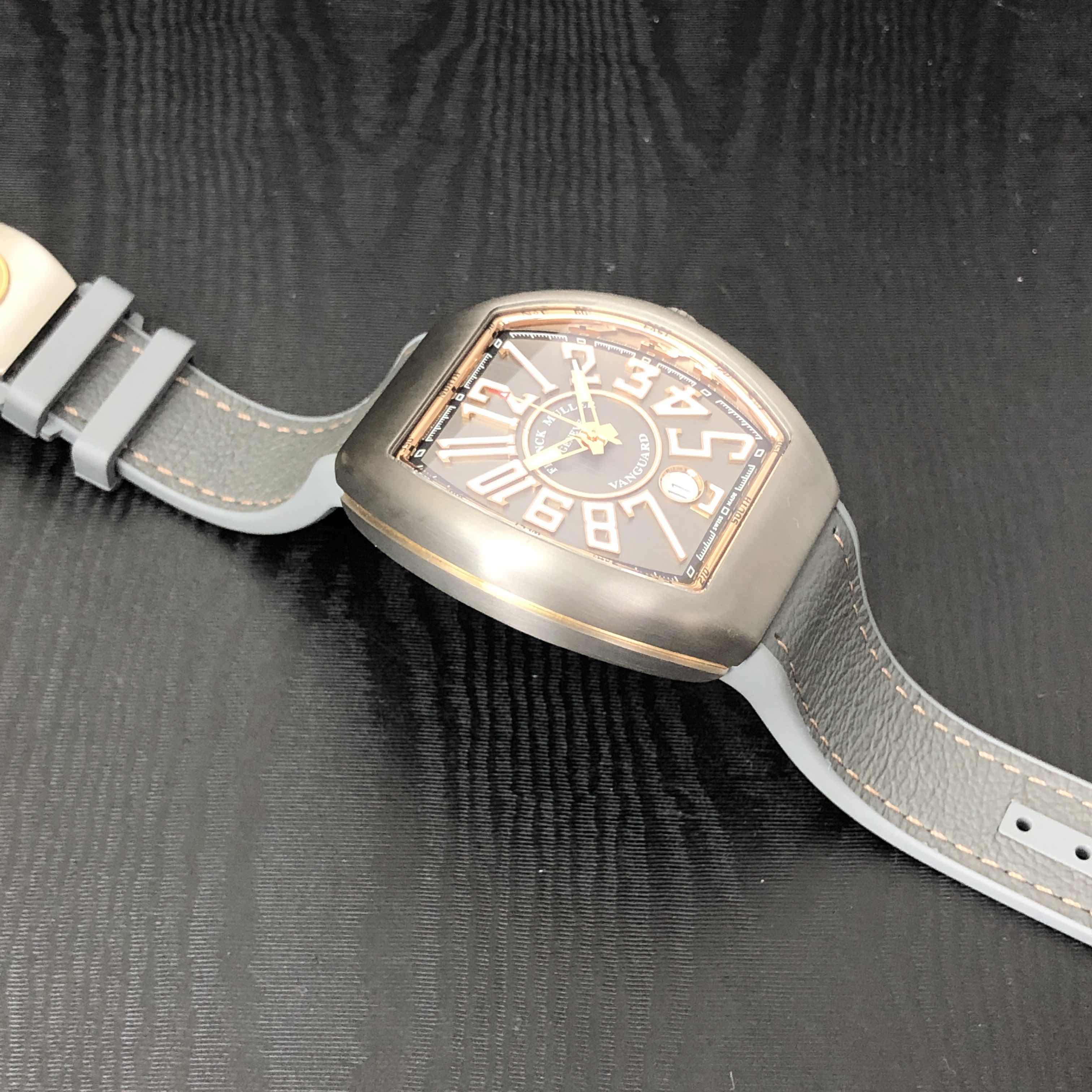 Franck Muller V 41 SC DT TT BR(5N) VANGUARD Automatic Stainless Steel