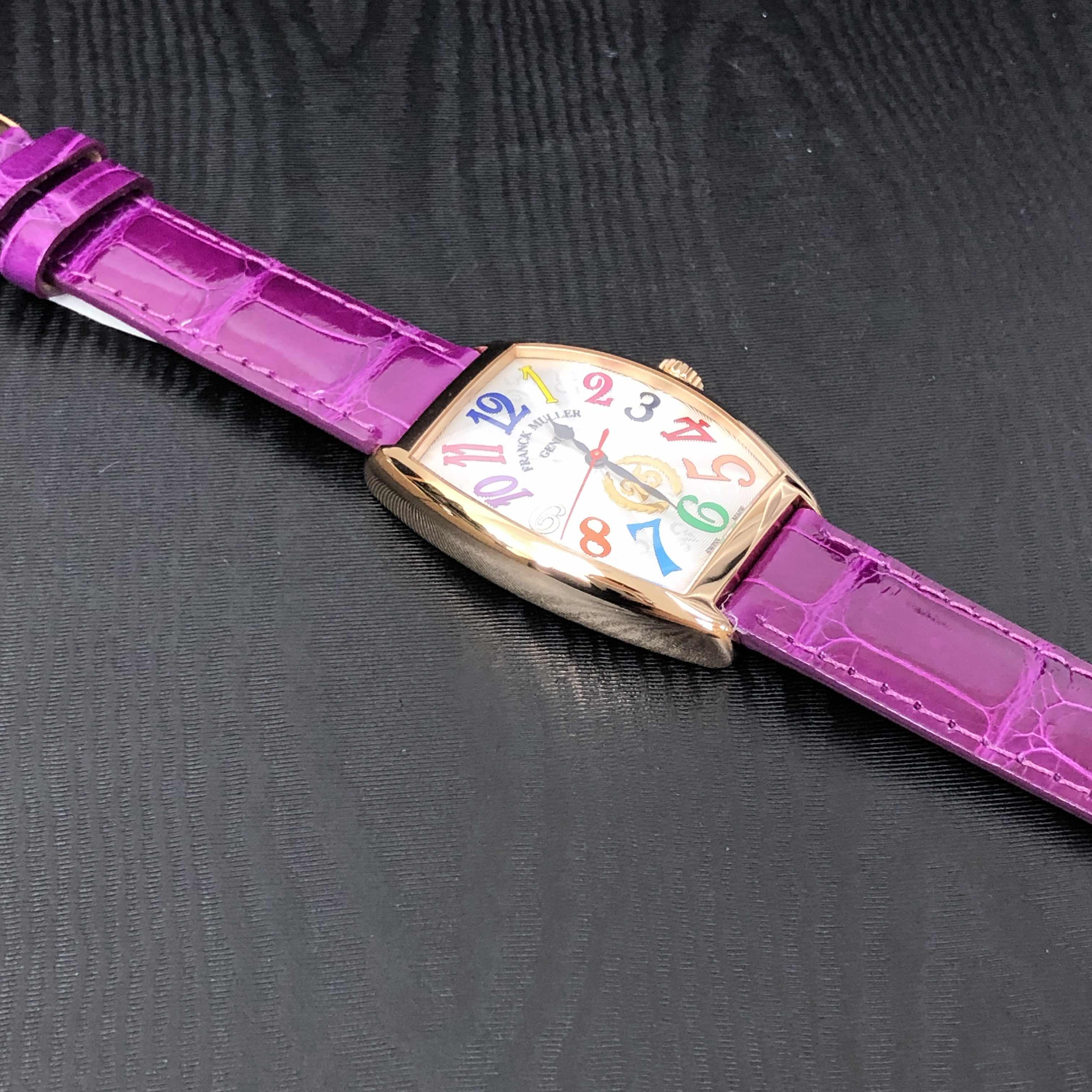 Franck Muller 2850 SC AT FO COL DRM 25TH LTD (5N) GENEVE Automatic 18kt Rose Gold
