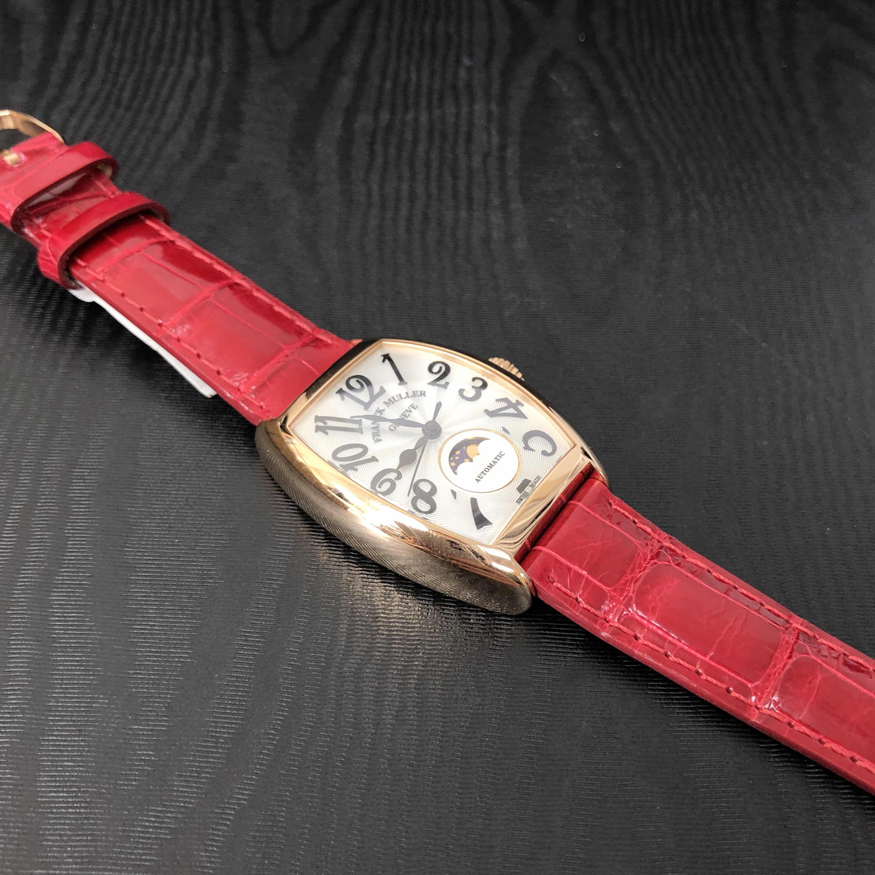 Franck Muller 7500 SC AT FO L(5N.RG) CINTREE CURVEX Automatic 18kt Rose Gold