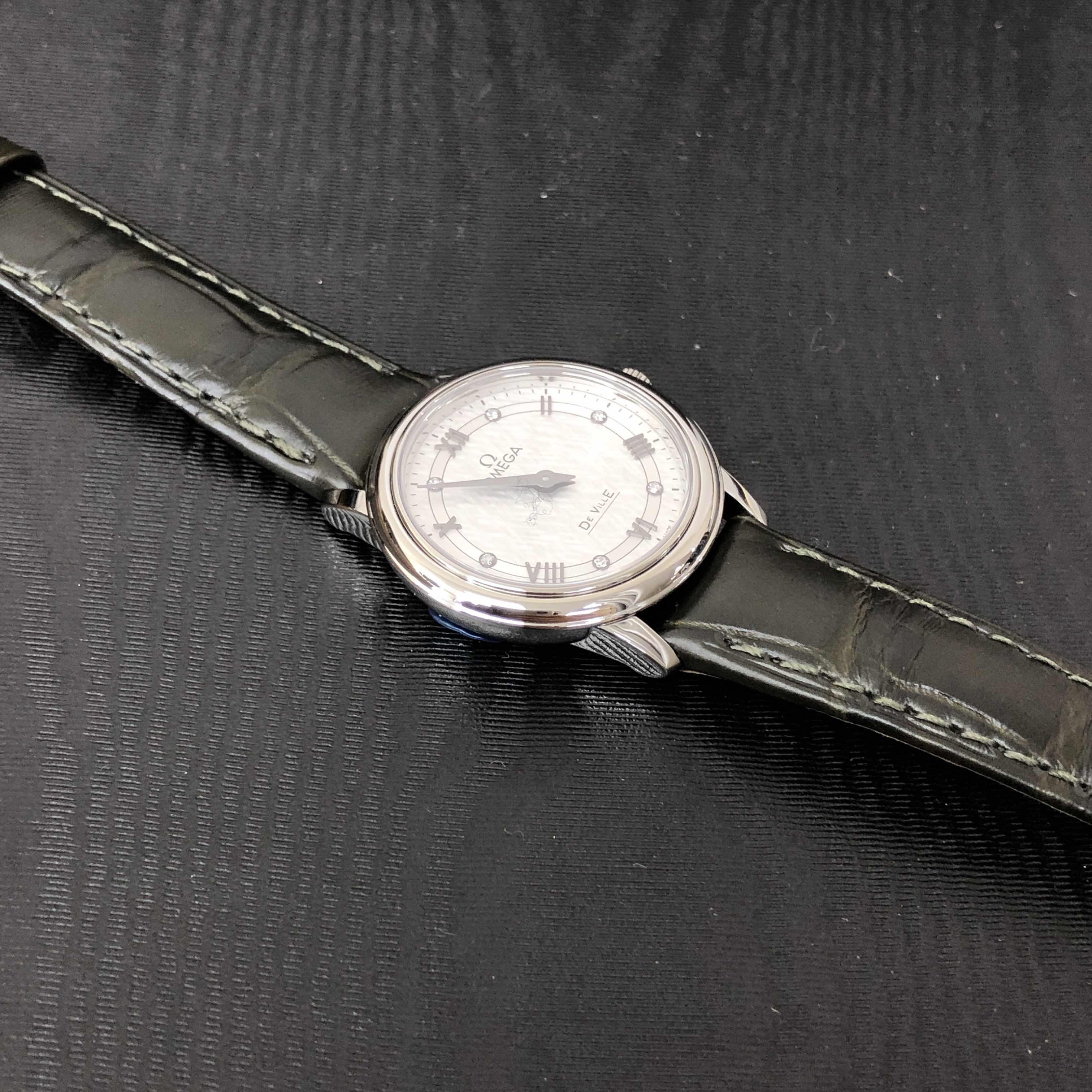 Omega 424.13.27.60.52.002 DE VILLE Quartz Stainless Steel