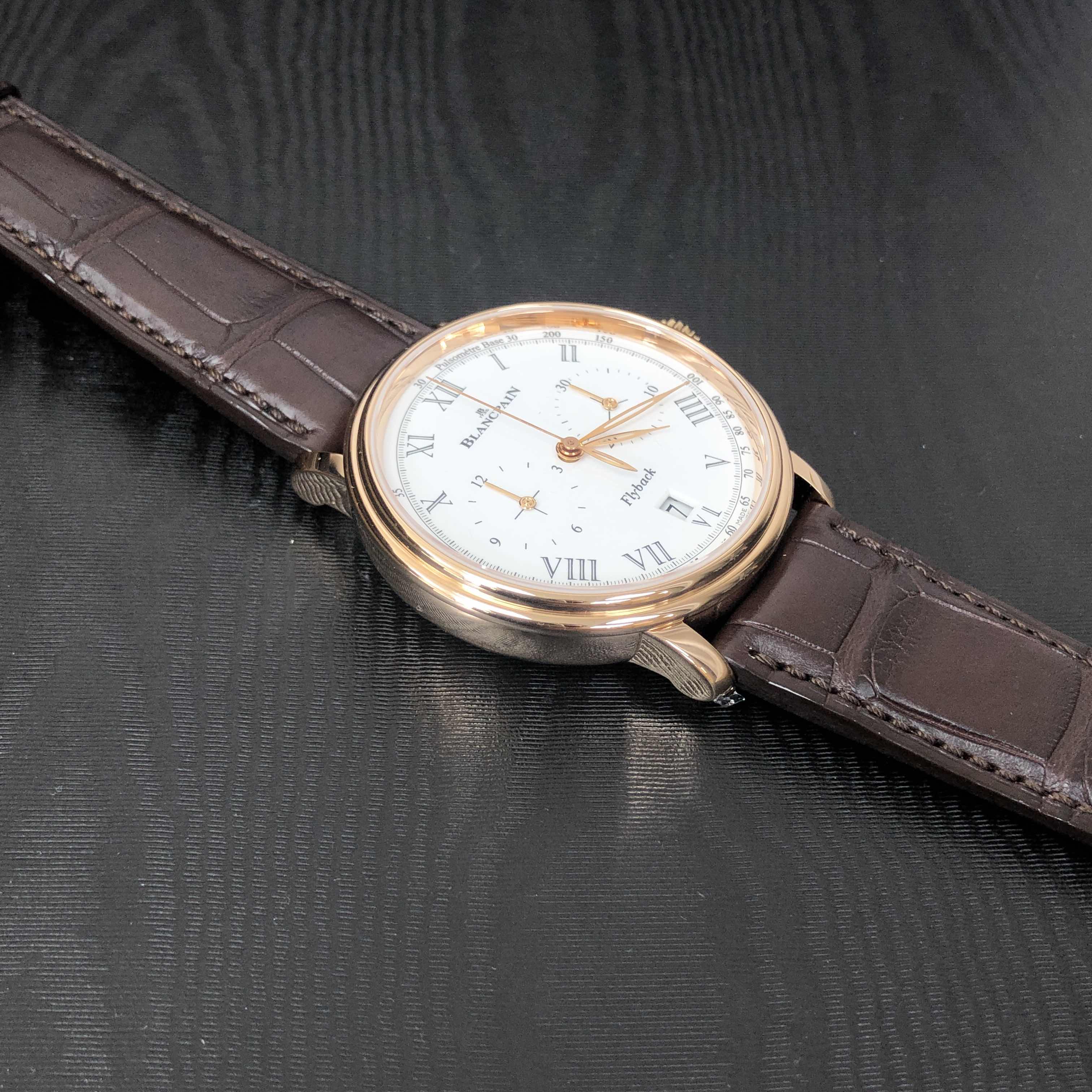 Blancpain 6680F-3631-55B CLASSIC Automatic 18kt Rose Gold