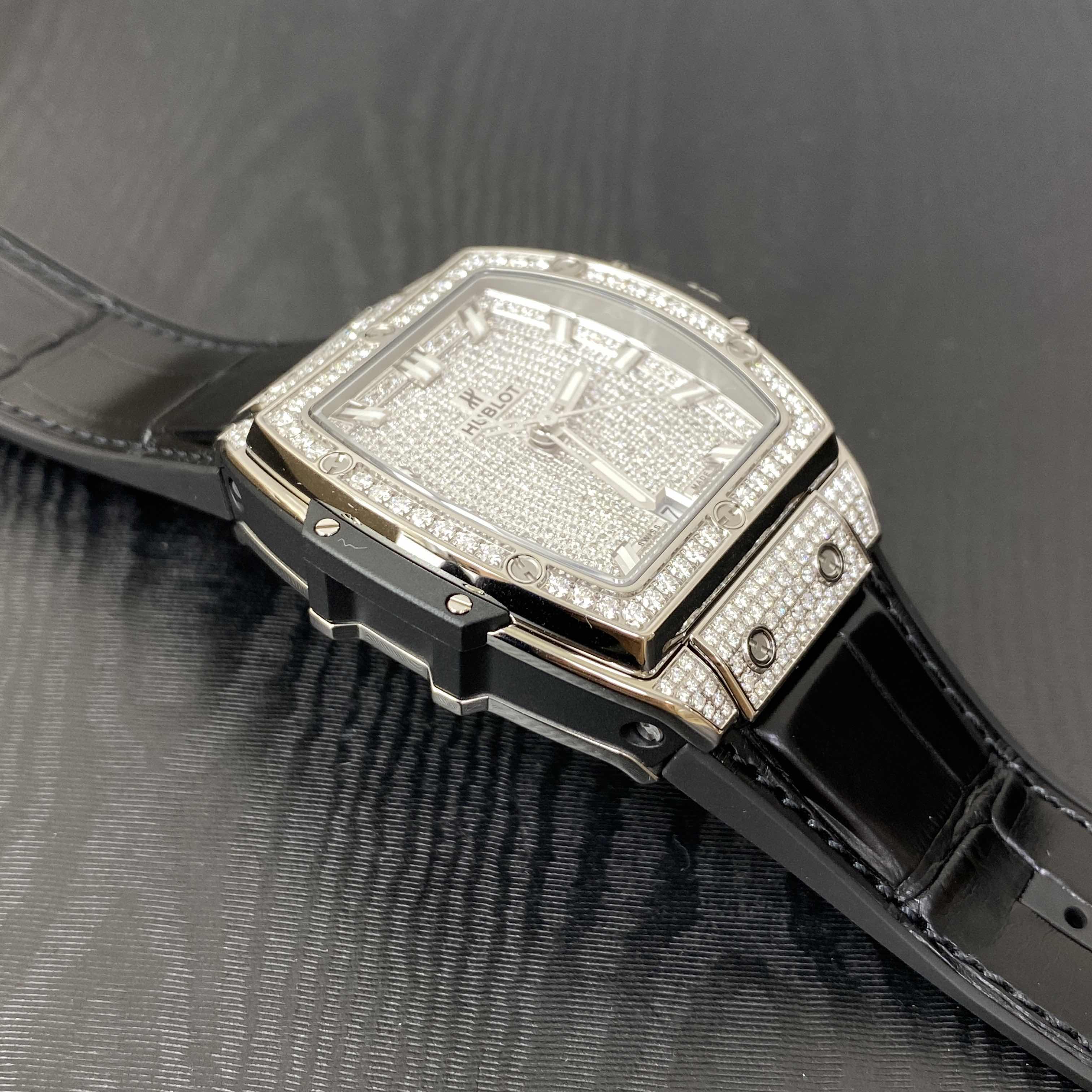 Hublot 665.NX.9010.LR.1604 SPIRIT OF BIG BANG Automatic Titanium & Diamond