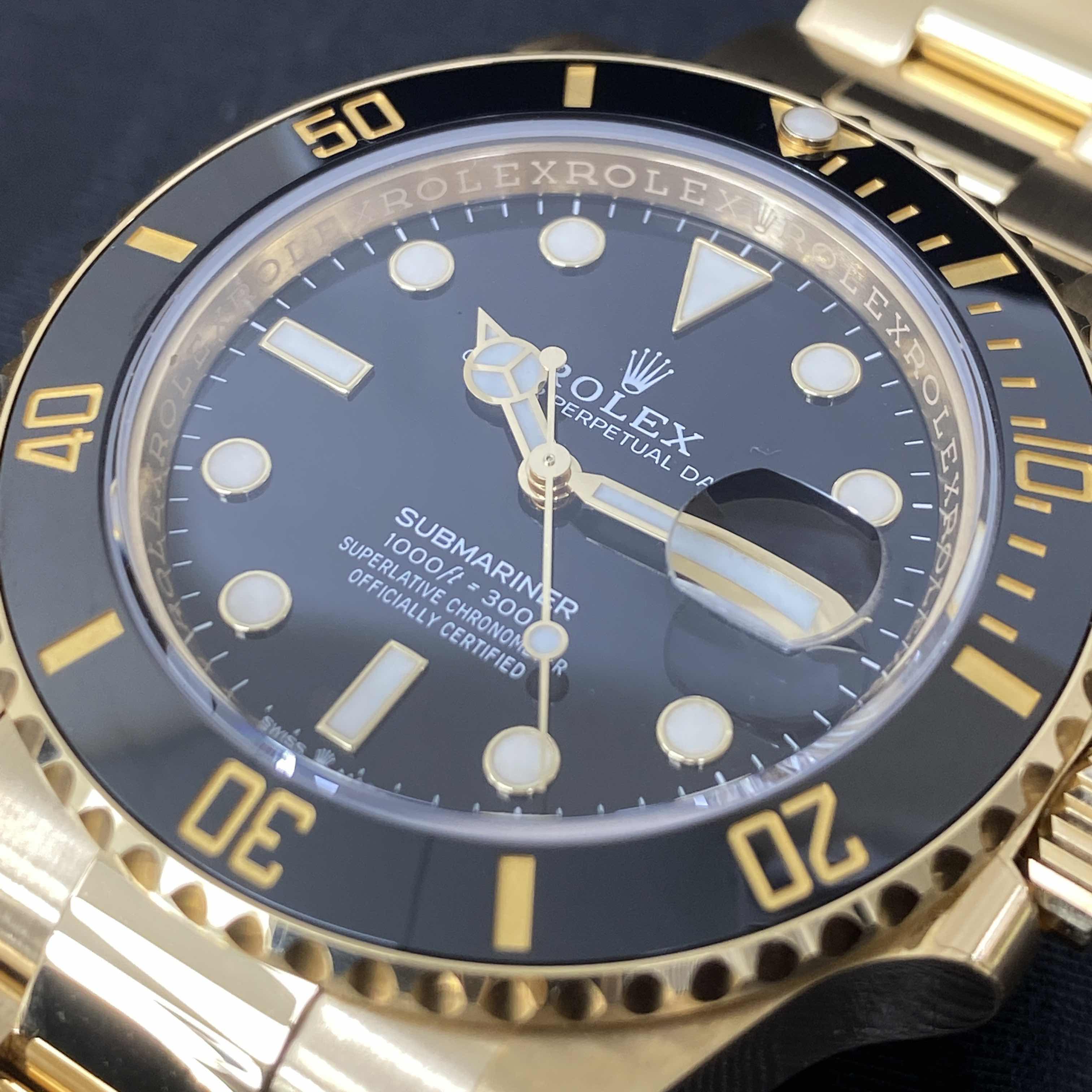 Rolex 126618LN-0002 SUBMARINER Automatic 18kt Yellow Gold