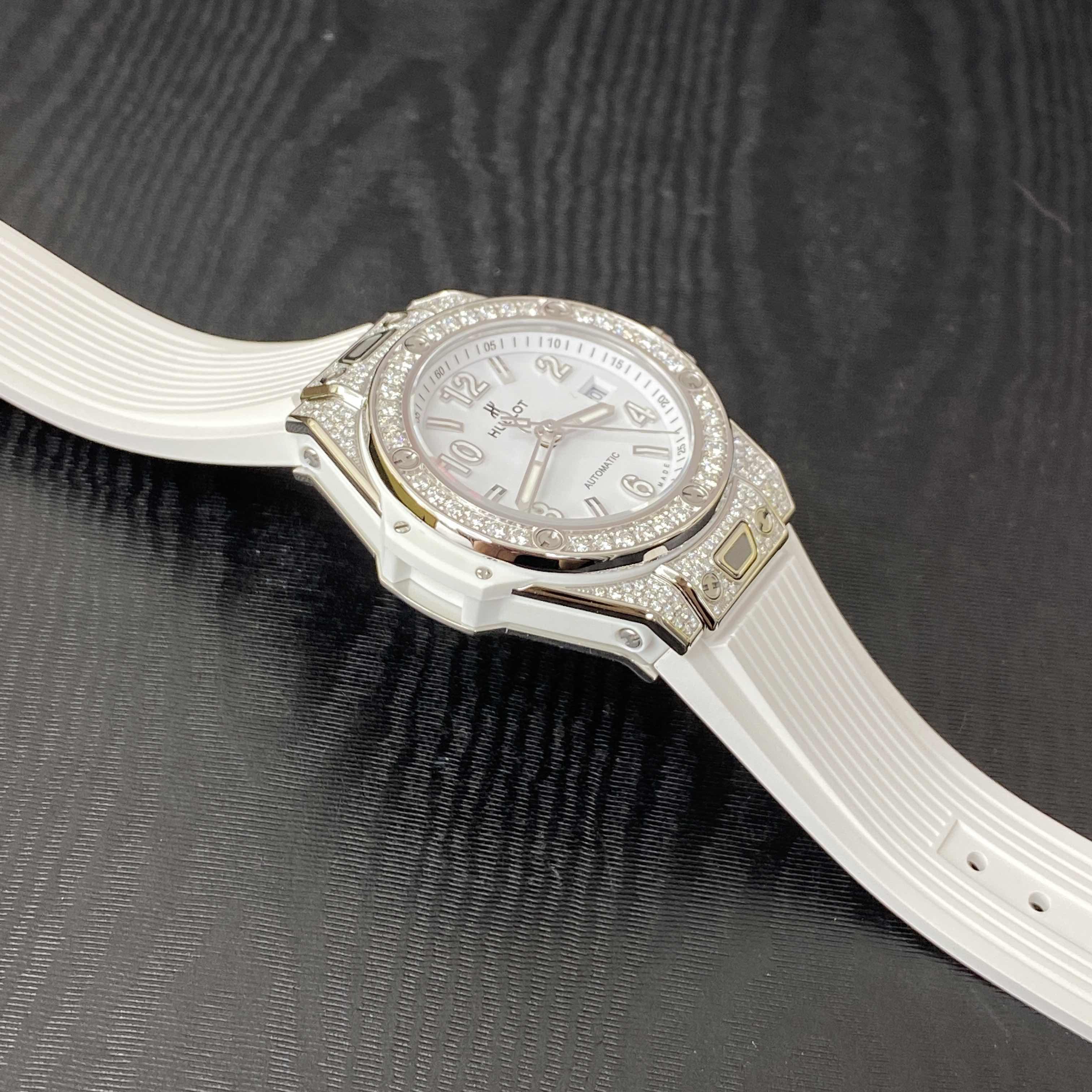 Hublot 485.SE.2010.RW.1604 BIG BANG Automatic Stainless Steel & Diamonds