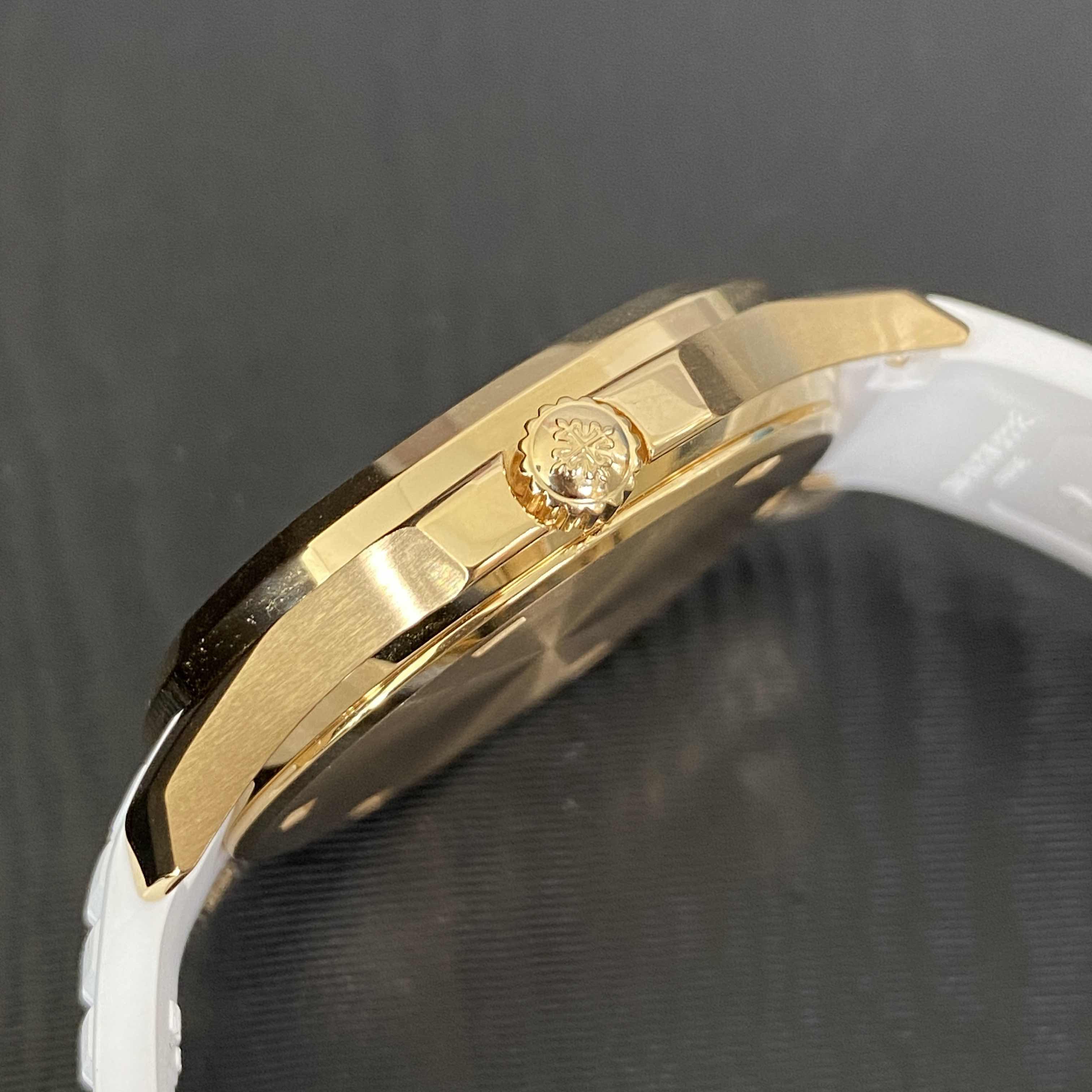 Patek Philippe 5269/200R-001 AQUANAUT Quartz 18kt Rose Gold & Diamonds