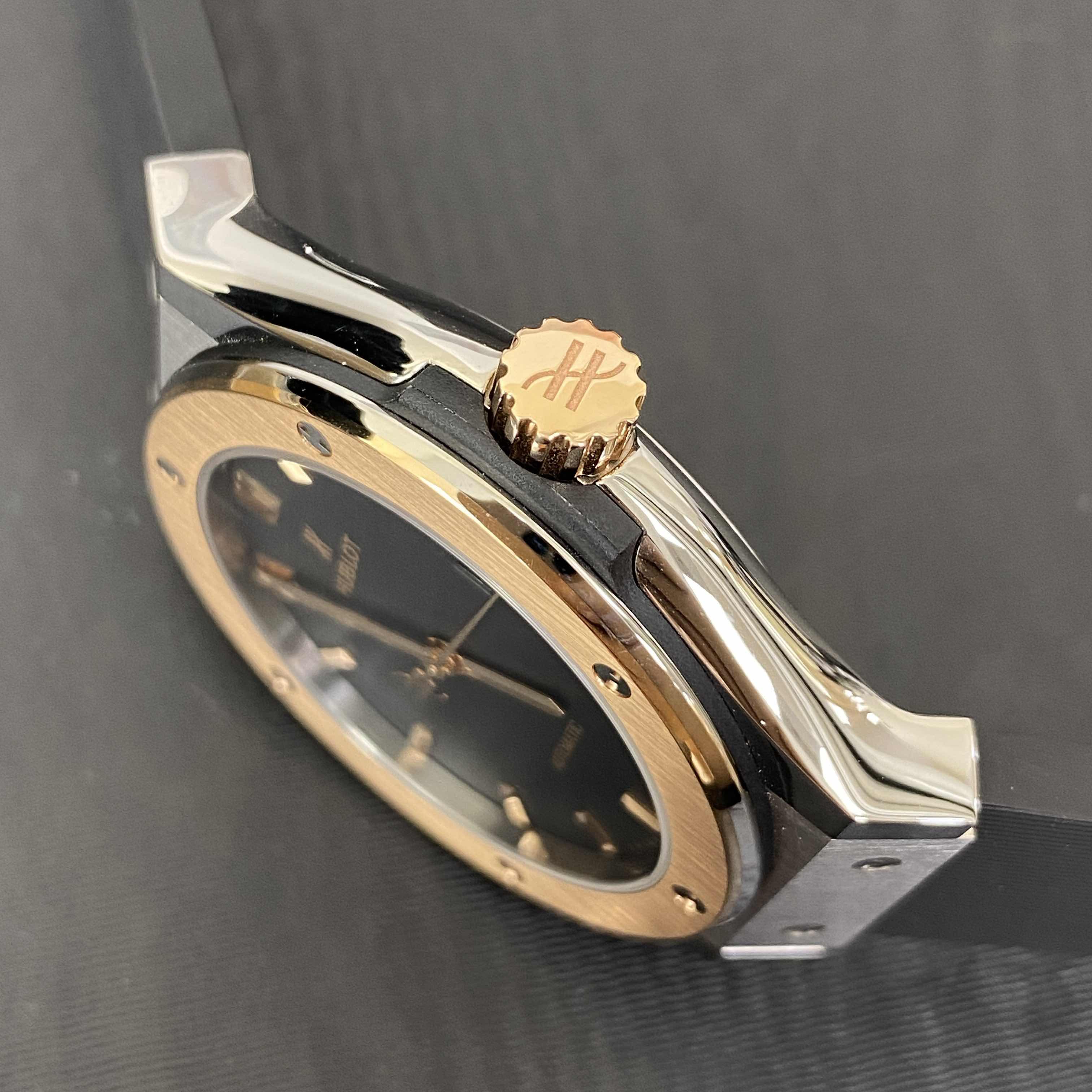 Hublot 542.NO.1181.RX CLASSIC FUSION Automatic 18kt Rose Gold & Titanium