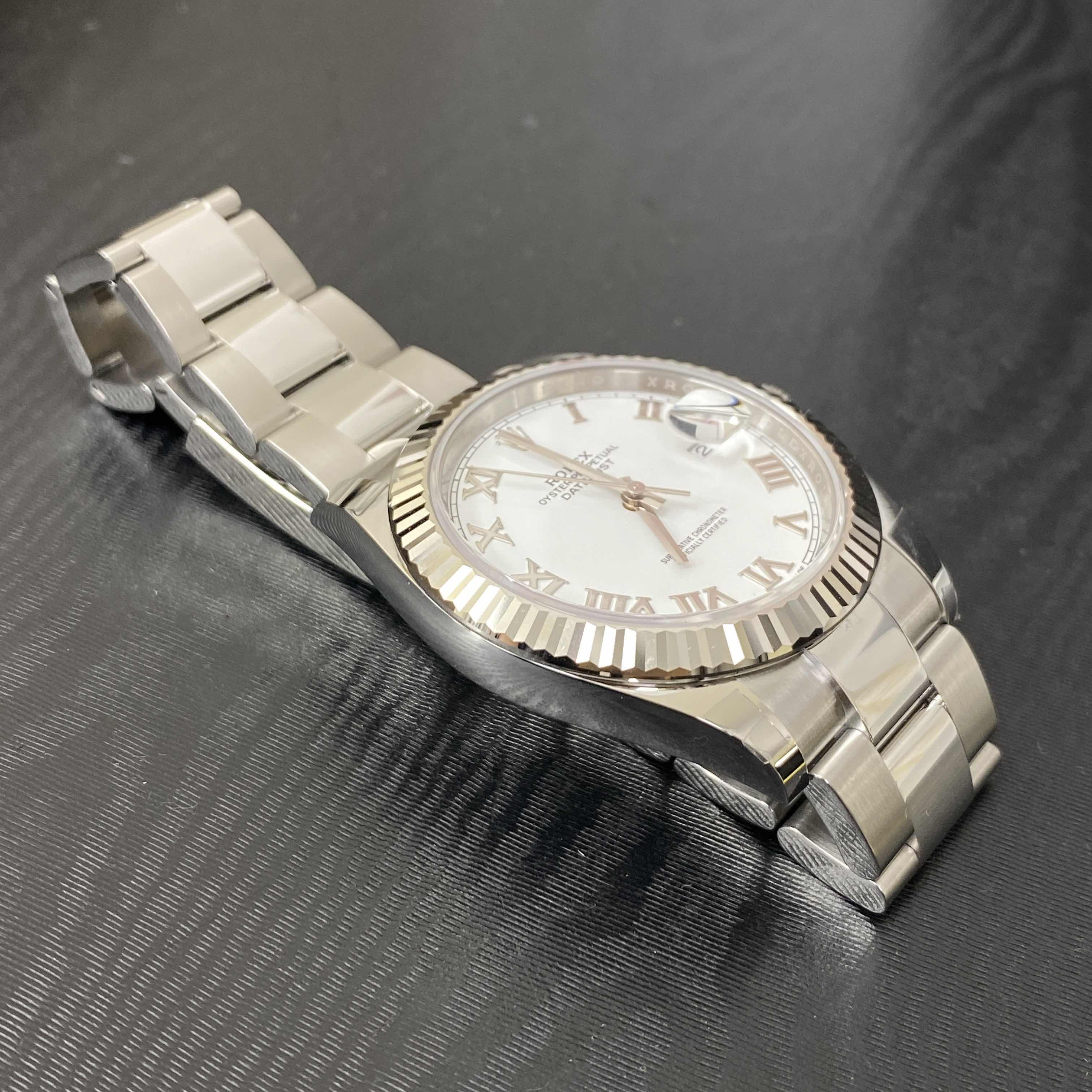 Rolex 126334-0023 DATEJUST Automatic 18kt White Gold & Steel
