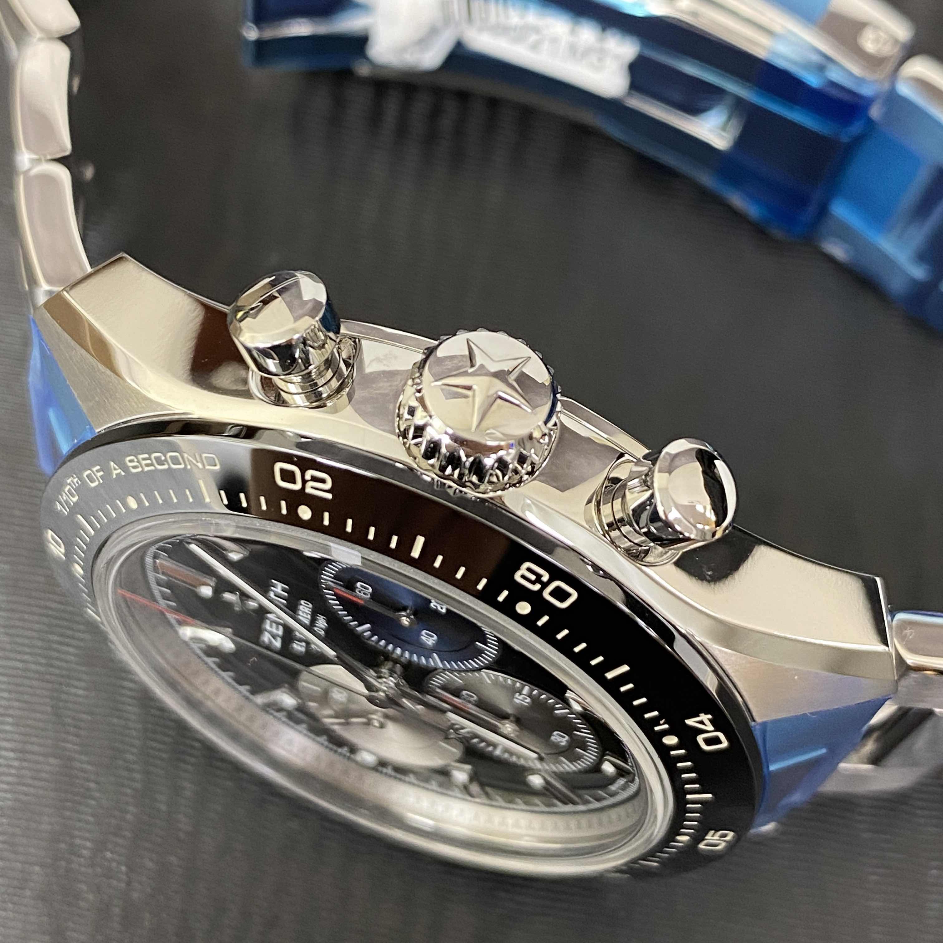 Zenith 03.3100.3600/21.M3100 CHRONOMASTER Automatic Ceramic & Steel