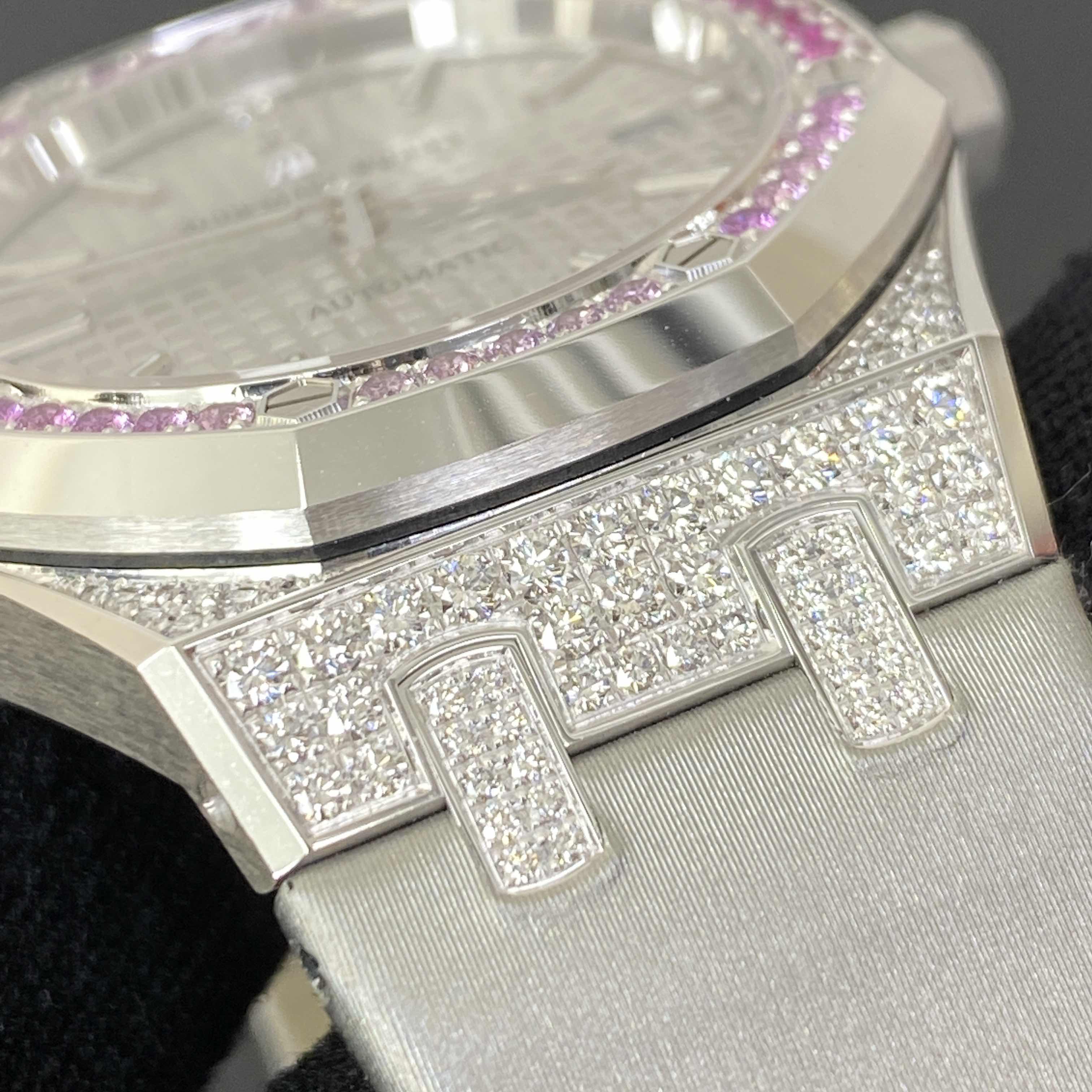 Audemars Piguet 15452BC.ZY.D007VE.01 ROYAL OAK Automatic 18kt White Gold & Diamond