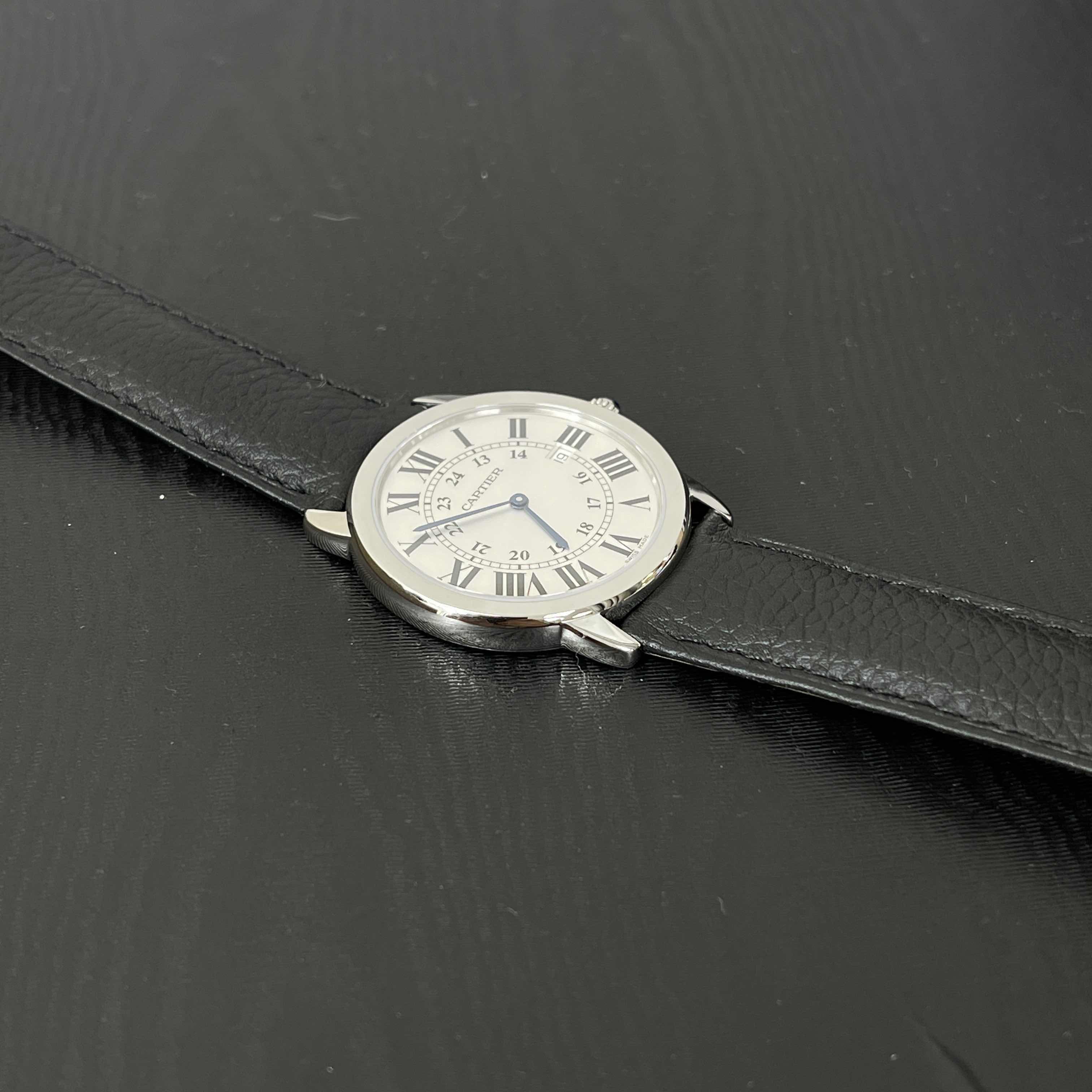 Cartier WSRN0029 RONDE SOLO DE CARTIER Quartz Stainless Steel