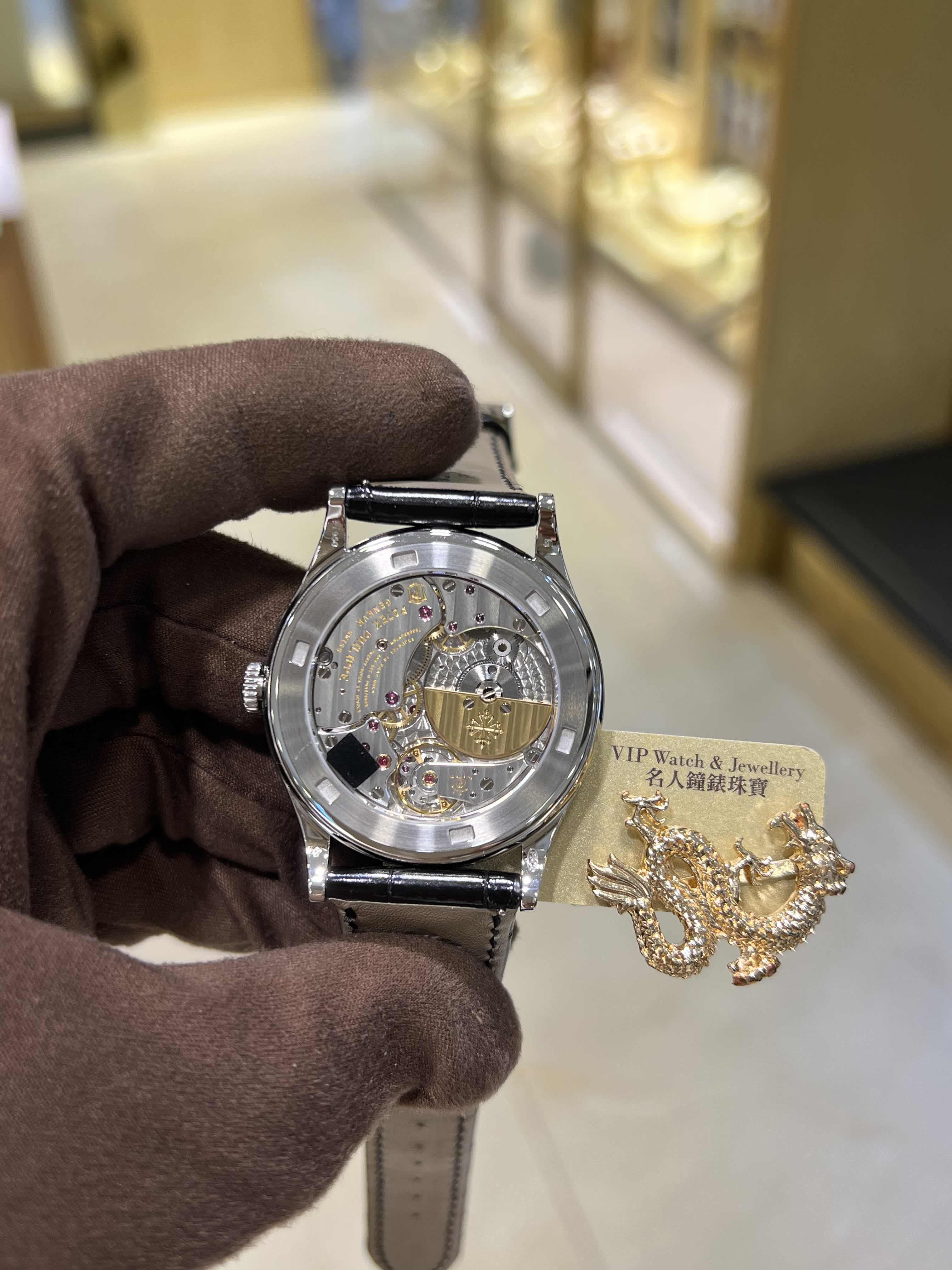 Patek Philippe 5088/100P-001 CALATRAVA Automatic 18kt White Gold